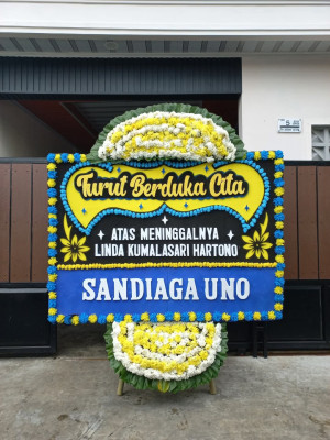 Papan Bunga Duka di Mado
